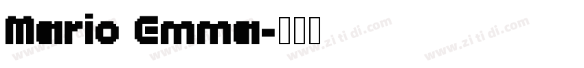 Mario Emma字体转换